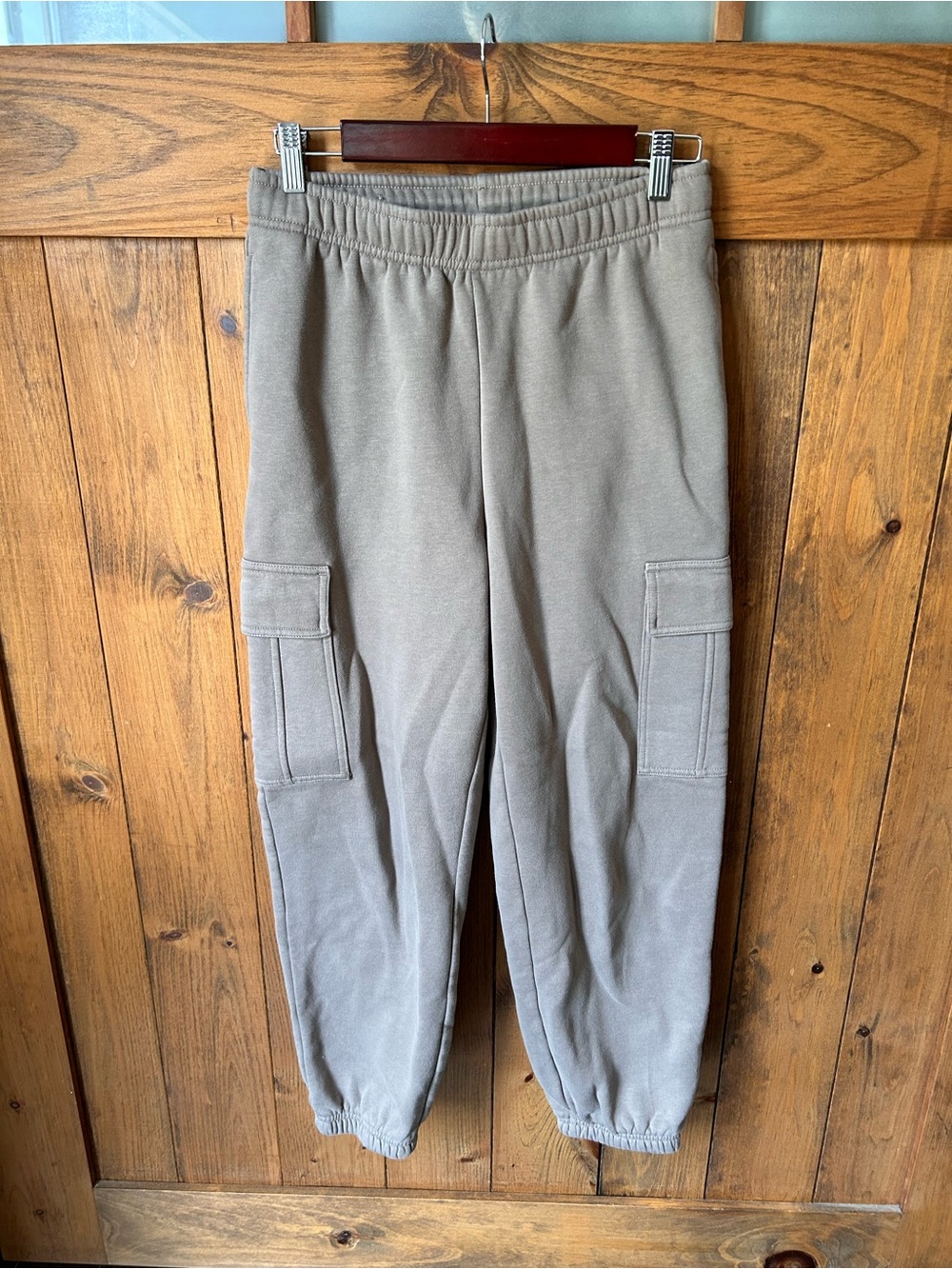Tuff Athletics Gray Cargo Joggers